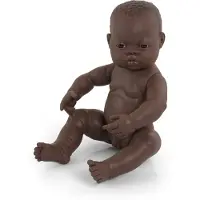 Miniland Afrikansk Nyfödd Docka 40 Cm