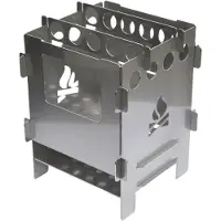 Bushcraft Essentials Bushbox, foldable stove