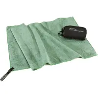 Cocoon mikrofiberhandduk i frotté Light 90 x 50 cm, bambugrön