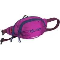 TROLLKIDS Trolltunga Hip bag - Höftväska Fireberry / Navy 22 L