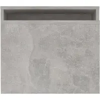 vidaXL Soffbord set betonggrå 100x48x40 cm konstruerat trä