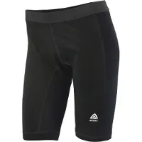Aclima WarmWool Long Shorts W/Windstop Woman Jet Black