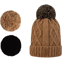 Cabaia - Mössor - Appletini Beanie Camel för UnisexUll - Brun