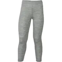Engel Leggings - Ull/Silke - Gråmelerad - - 6 år (116) - Leggings - Ull