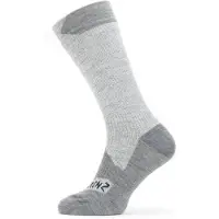 Sealskinz WP All Weather Mid Sock, strumpor, grå