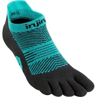 Injinji WOMENS RUN LIGHTWEIGHT NO-SHOW Jewel, tåstrumpor löpning