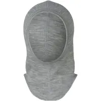 Engel Balaklava - Enkel - Ull/Silke - Gråmelerad - - 62/68 - Balaklava - Singel