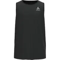 Odlo - Trail running kläder - Tank Crew Neck Essential Black för Unisex - Storlek XL - Svart