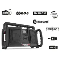 Perfectpro Rockbull Bärbar Radio