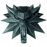 Dark Horse Häxan Geralt Varg Väggskulptur Figur