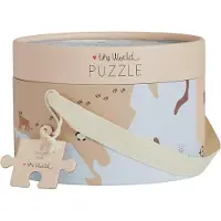 OYOY Pussel - Världen - 32 Delar - - One Size - Pussel