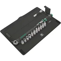 Wera Click-Torque C 3 Set 1 05075680001 Momentnyckel-set Med spärrhandtag 40 - 200 Nm