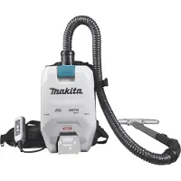 Makita XGT VC008GZ - Dammsugare - ryggsäck - påse ingen laddare