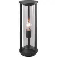 MEGATRON Pollare Cillo, Svart, Aluminium / grå / zink, Utomhuslampa