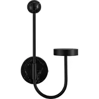 AYTM Vägglampa , Grasil, Svart, Vardagsrum, Metall, Design