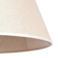 Duolla Lampskärm Mini Romance till hänglampa beige , Textil / tyger / siden