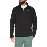 Patagonia M's Better Sweater 1/4 Zip Black