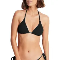 Seafolly Bikiniöverdel svart