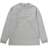 Carhartt WIP T-shirt 'Chase' ljusgrå