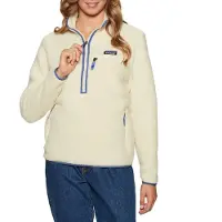 Patagonia - Vandringskläder dam - W's Retro Pile Marsupial Natural för Unisex - Storlek L - Beige