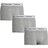 Calvin Klein 3 Pack Low Rise Trunks Cotton Stretch