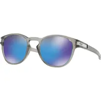 Oakley - Solglasögon - Latch Matte Grey Ink / Prizm Sapphire Iridium Polarised för Unisex - Svart