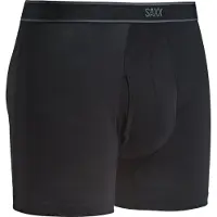 Saxx - Vandringskläder - Daytripper Comfort Stretch BB Fly Black för Unisex - Storlek S - Svart
