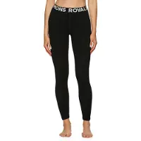 Mons Royale - Baslager kvinnor - Cascade W Merino Base Layer Legging Black för UnisexUll - Storlek S - Svart