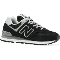 New Balance Låg sneaker '574' svart / vit