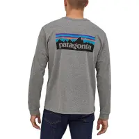 Patagonia P-6 Logo Responsibili T-Shirt gravel heather, S