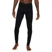 Icebreaker 260 Tech Leggings with Fly - Underställ merinoull Herr Black / Monsoon S