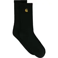 Carhartt WIP - Strumpor - Chase Socks Black Gold för UnisexUll - Svart