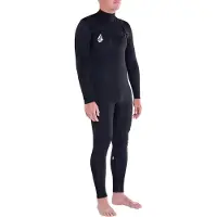 Volcom 3/2Mm Chest Zip Våtdräkt black, LT