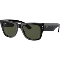 Ray-Ban Square Unisex Polerad Svart Grön RB0840S Mega Wayfarer