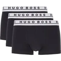 BOSS Boxershorts svart / vit