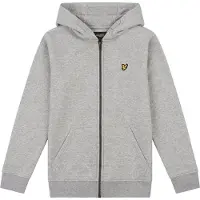 Lyle & Scott Junior Cardigan - Gråmelerad - - 10-11 år (140-146) - Cardigan