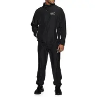 EA7 för män. 8NPV08_PN4HZ Träningsoverall Tennis Pro Ventus7 svart (M), Casual, Deportivo, Multisport, Polyester, Lång ärm