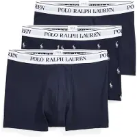 Ralph Lauren Boxershorts 'Classic' marinblå / vit