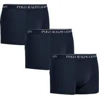 Ralph Lauren för män. 714835885004 Förpackning med 3 boxershorts 714835885004 navy (L), Svart, Hemkläder, Bomull, Marino