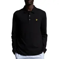 Lyle & Scott Herr Långärmad Krage Pikétröja