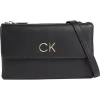 Calvin Klein Svart Polyester Damväska