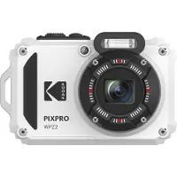 Kodak PIXPRO WPZ2, 16,76 MP, 4608 x 3456 pixlar, BSI CMOS, 4x, Full HD, Vit
