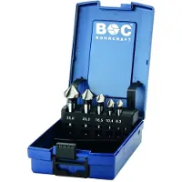 Bohrcraft Din 335 C Hss Konisk Försänkning 6.3-25 Mm 5 Bitar