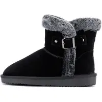 Gooce Snöboots 'Nicky' grå / svart