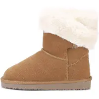 Gooce Snöboots 'Florine' kräm / brun