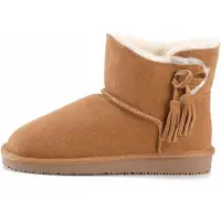Gooce Snöboots 'Belinda' ecru / karamell