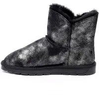 Gooce Snöboots 'Petula' grå / svart / silver
