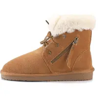 Gooce Snöboots 'Agarita' brun / naturvit