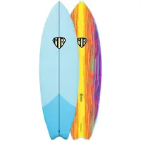 Ocean & Earth Mr Flame Epoxy Super Twin 5´9´´ Surfbräda