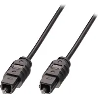 Lindy 35215 Toslink Audio Anslutningskabel [1x Toslink hane (ODT) - 1x Toslink hane (ODT)] 10.00 m Grå